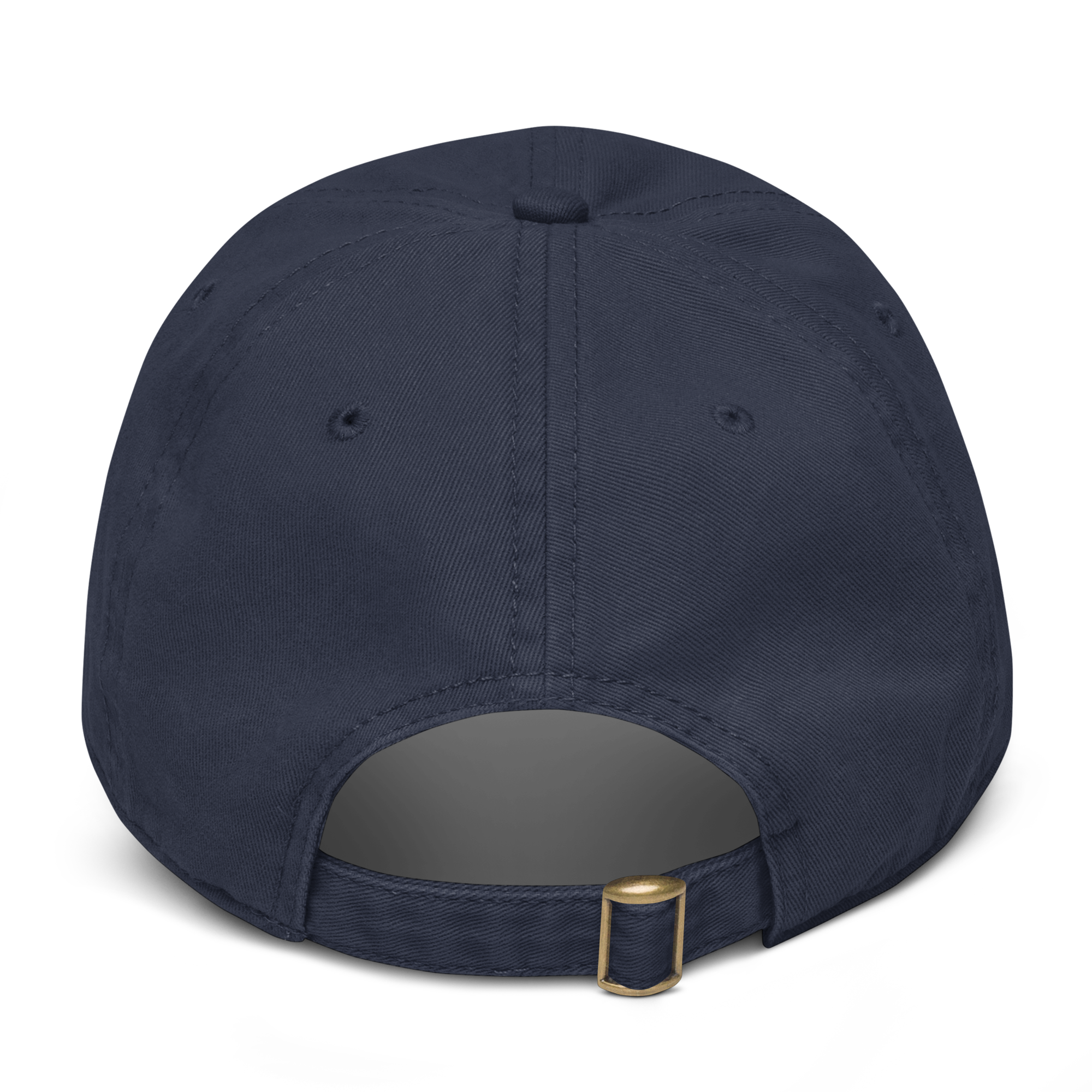 The Be Great to EVERYONE Classic Garment Washed Baseball Cap-Navy with Green Font